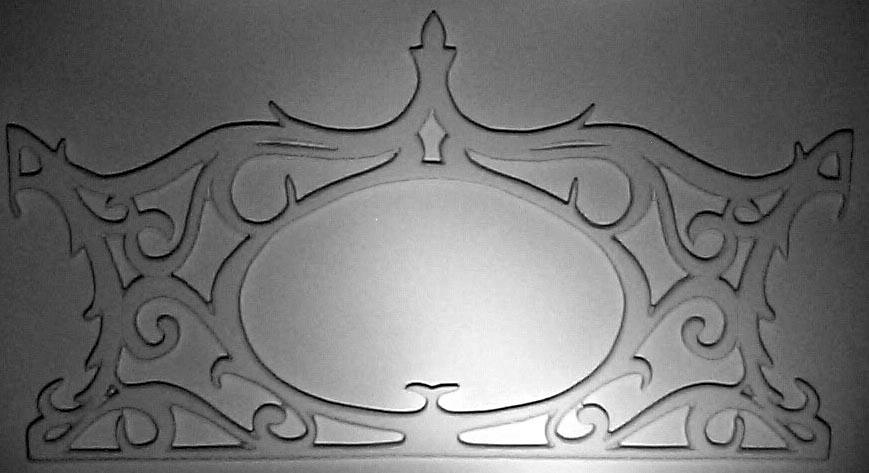 Vacuform Panel - Carousel Crown